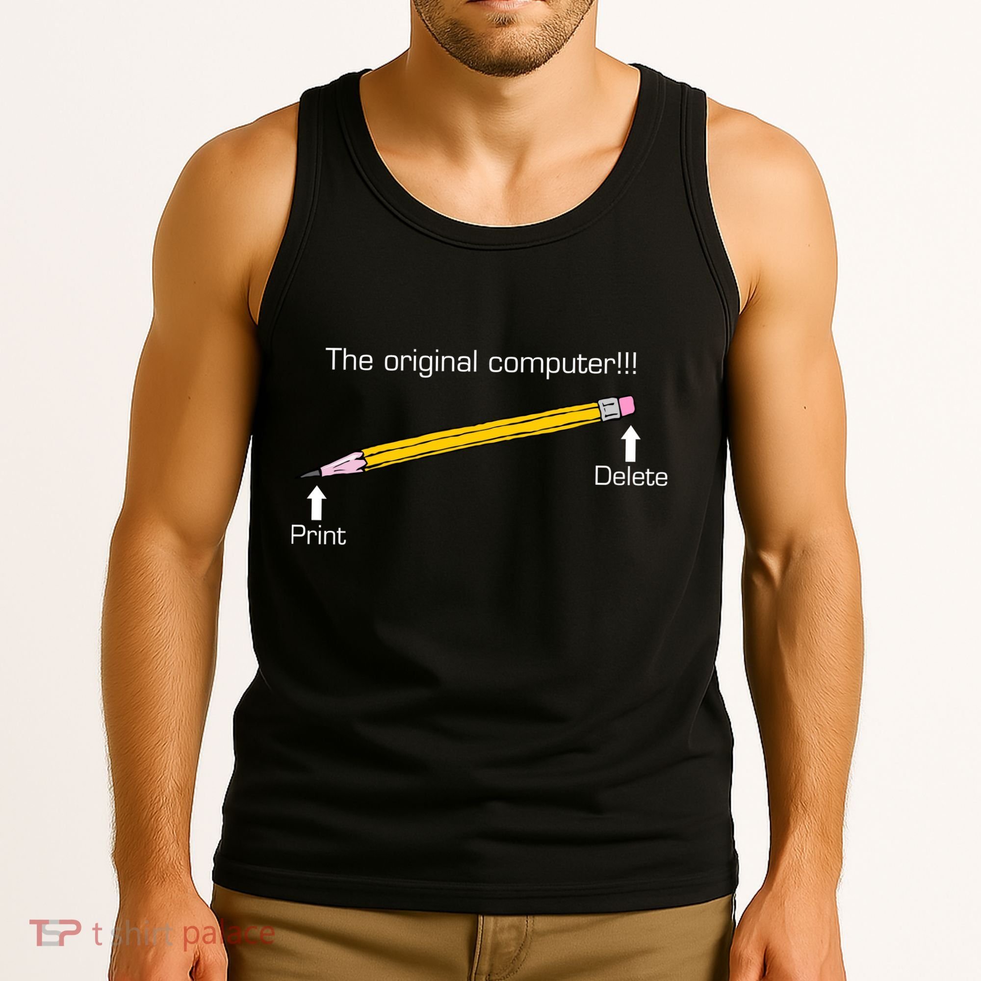 The Original Computer Pencil Tank Top