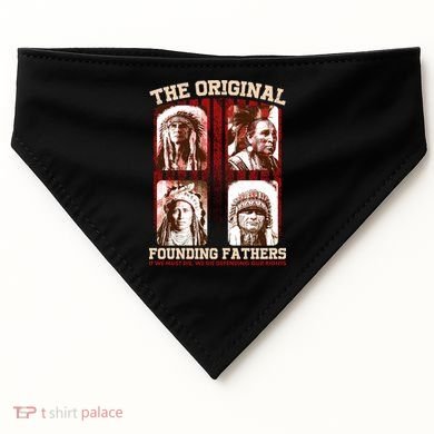 The Original Founding Fathers Native Americans USA-Made Doggie Bandana