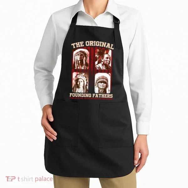 The Original Founding Fathers Native Americans Apron