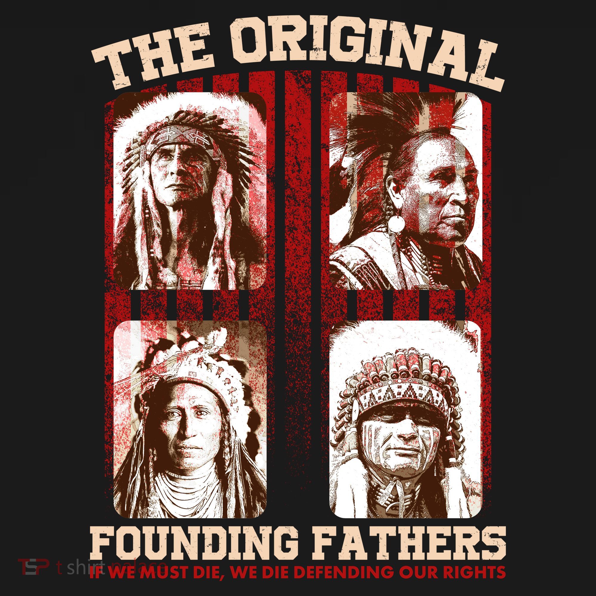The Original Founding Fathers Native Americans Tank Top
