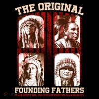 The Original Founding Fathers Native Americans Visor thumb 3