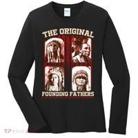 The Original Founding Fathers Native Americans Women's Long Sleeve Shirt thumb 0