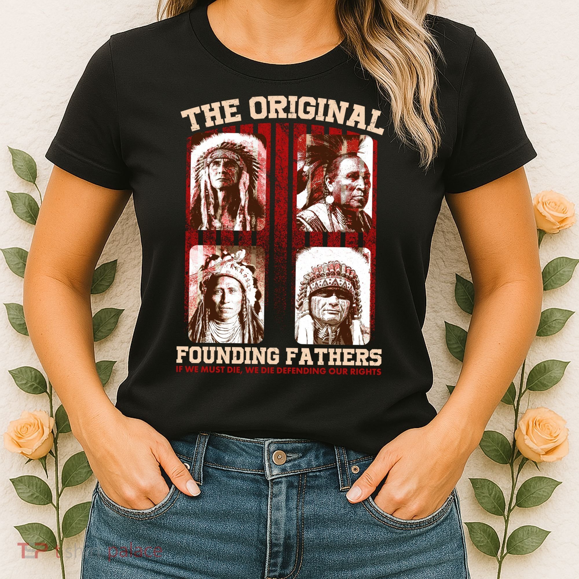 The Original Founding Fathers Native Americans Women's T-Shirt