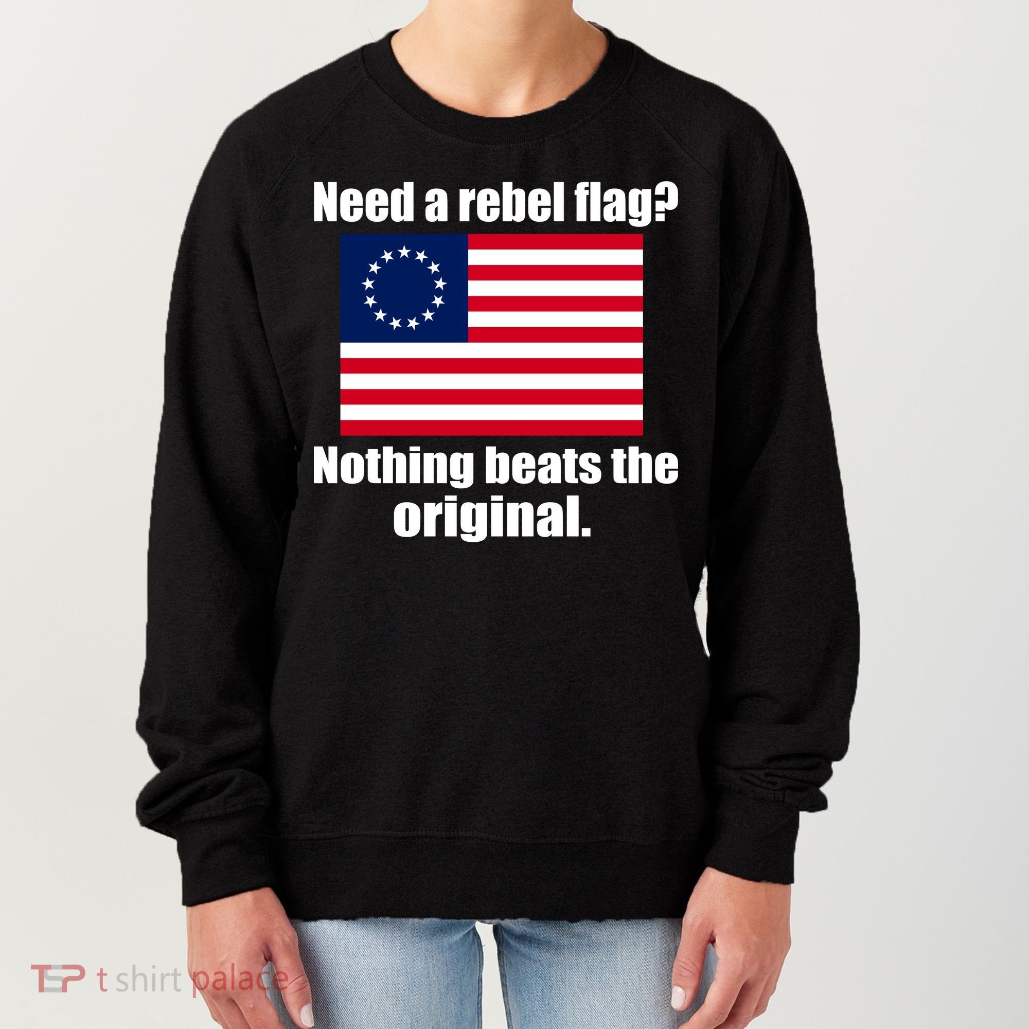 The Original Rebel Colonial Flag Women's Sweatshirt