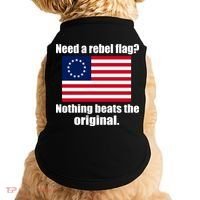 The Original Rebel Colonial Flag Doggie Tank thumb 0