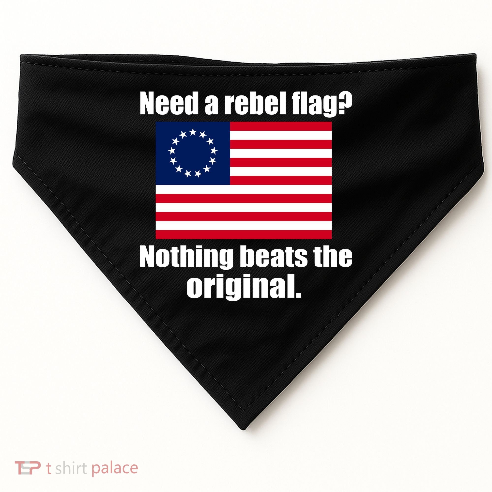 The Original Rebel Colonial Flag USA-Made Doggie Bandana