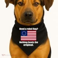 The Original Rebel Colonial Flag USA-Made Doggie Bandana thumb 1