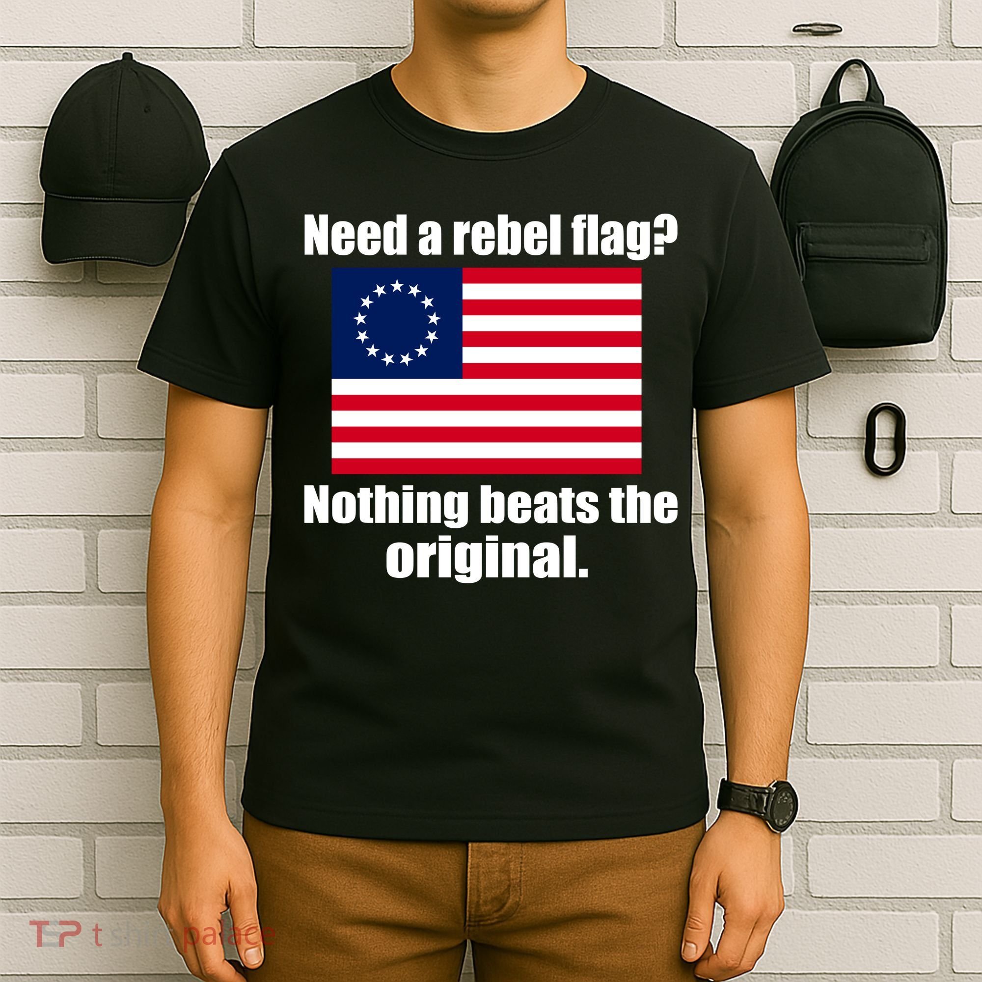 The Original Rebel Colonial Flag T-Shirt