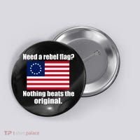 The Original Rebel Colonial Flag Button thumb 0