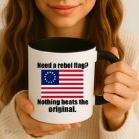 The Original Rebel Colonial Flag Coffee Mug thumb 3