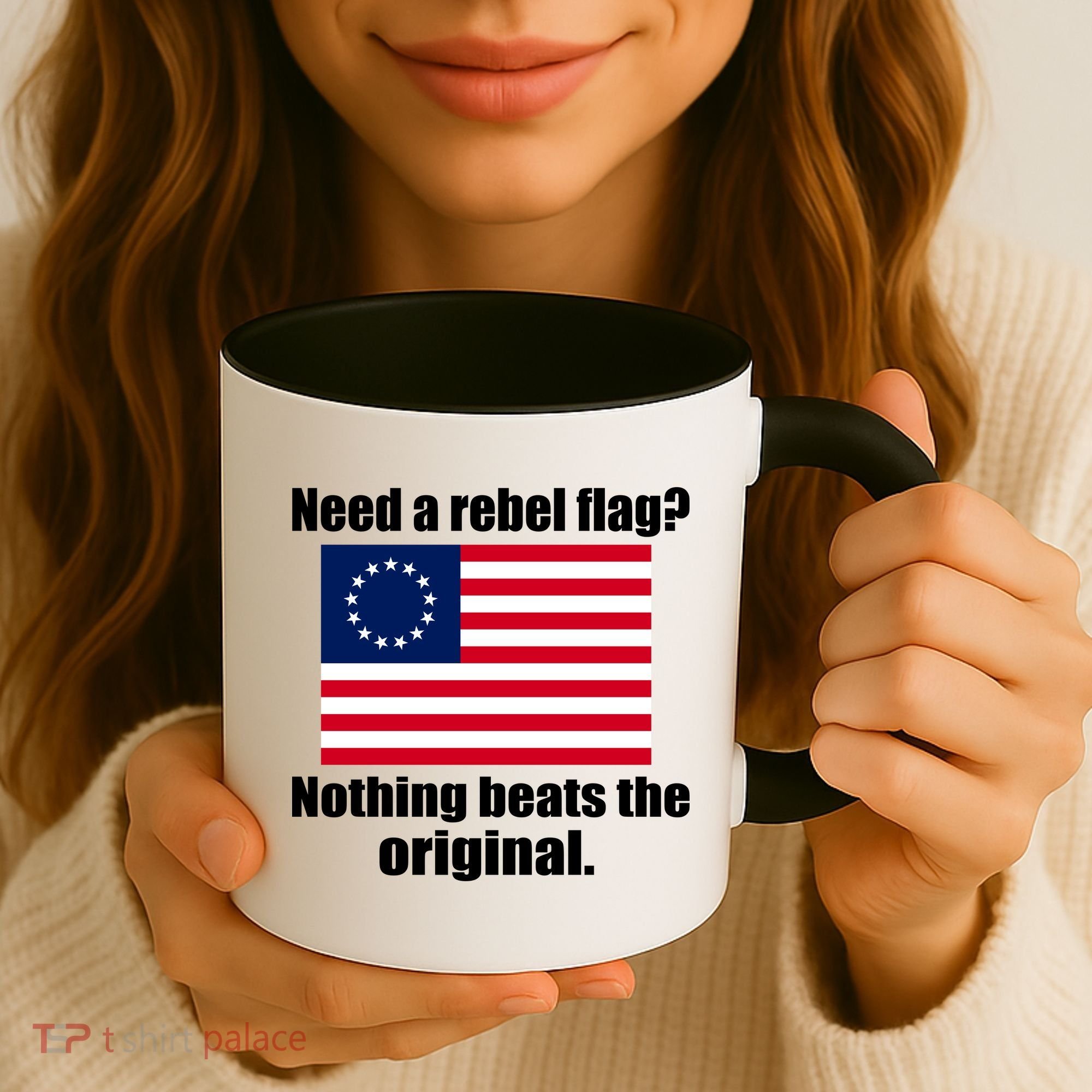 The Original Rebel Colonial Flag Coffee Mug