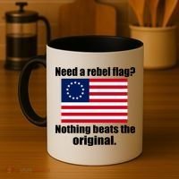 The Original Rebel Colonial Flag Coffee Mug thumb 4