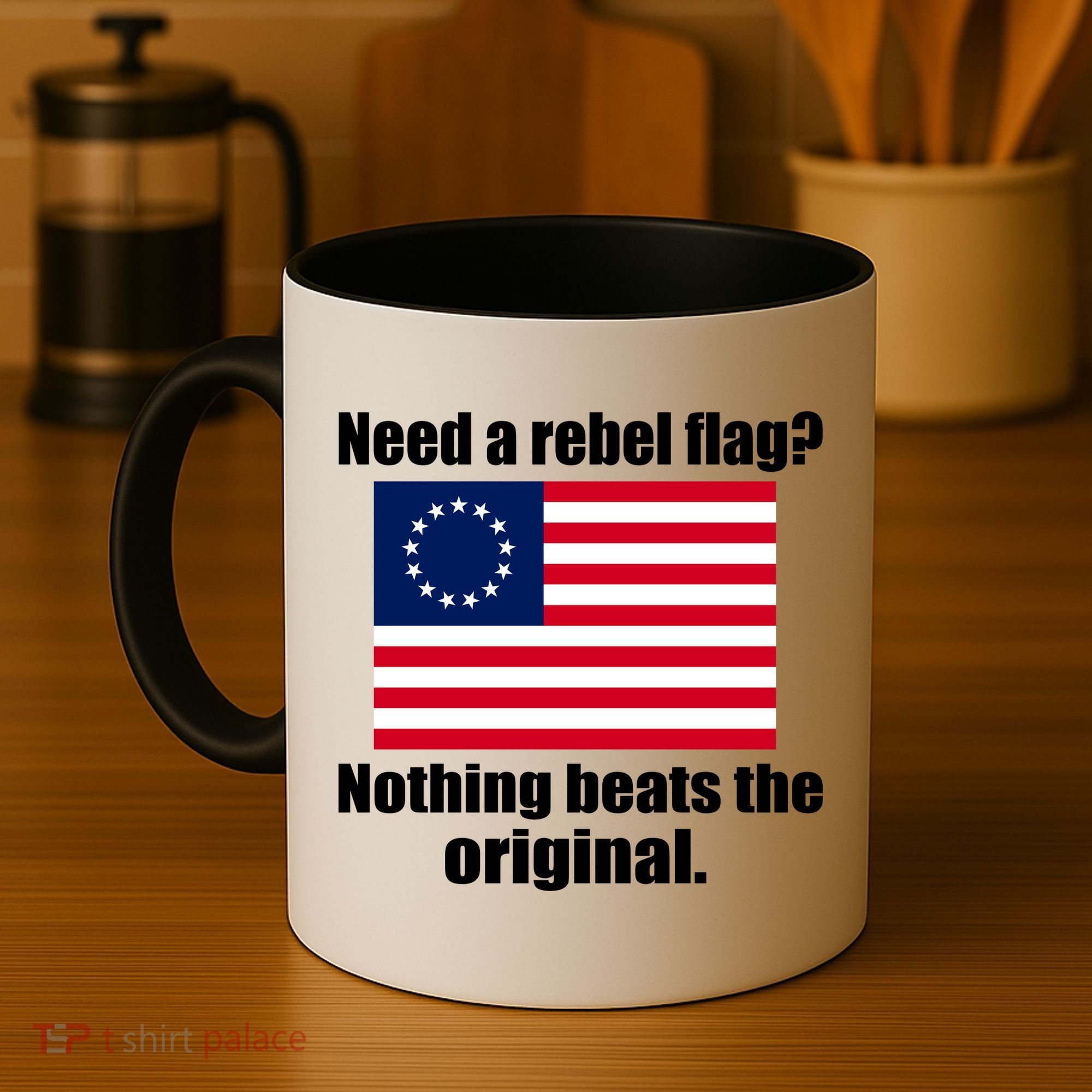 The Original Rebel Colonial Flag Coffee Mug