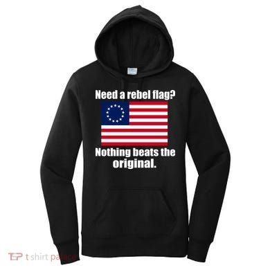 The Original Rebel Colonial Flag Women's Hoodie