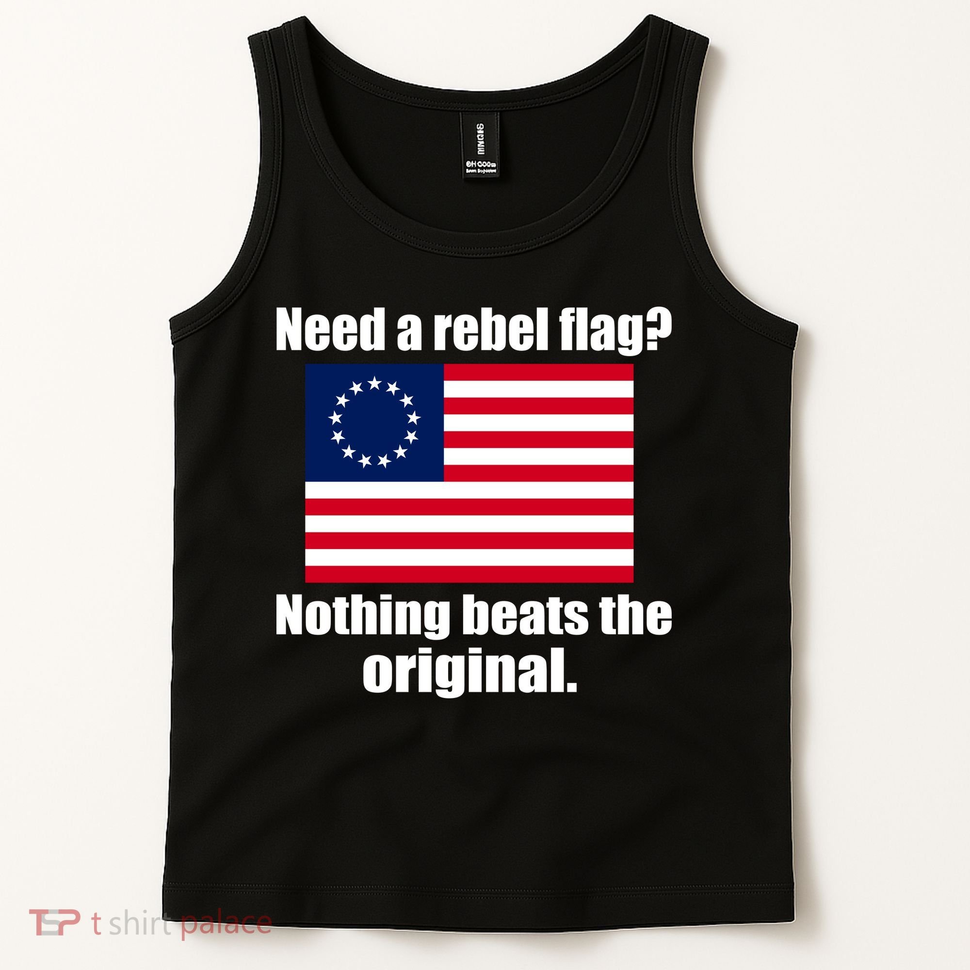 The Original Rebel Colonial Flag Tank Top