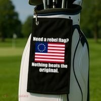 The Original Rebel Colonial Flag Golf Towel thumb 2