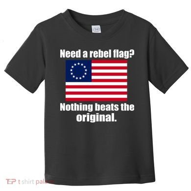 The Original Rebel Colonial Flag Toddler T-Shirt
