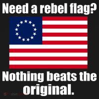 The Original Rebel Colonial Flag Women's Long Sleeve Shirt thumb 2