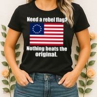 The Original Rebel Colonial Flag Women's T-Shirt thumb 2