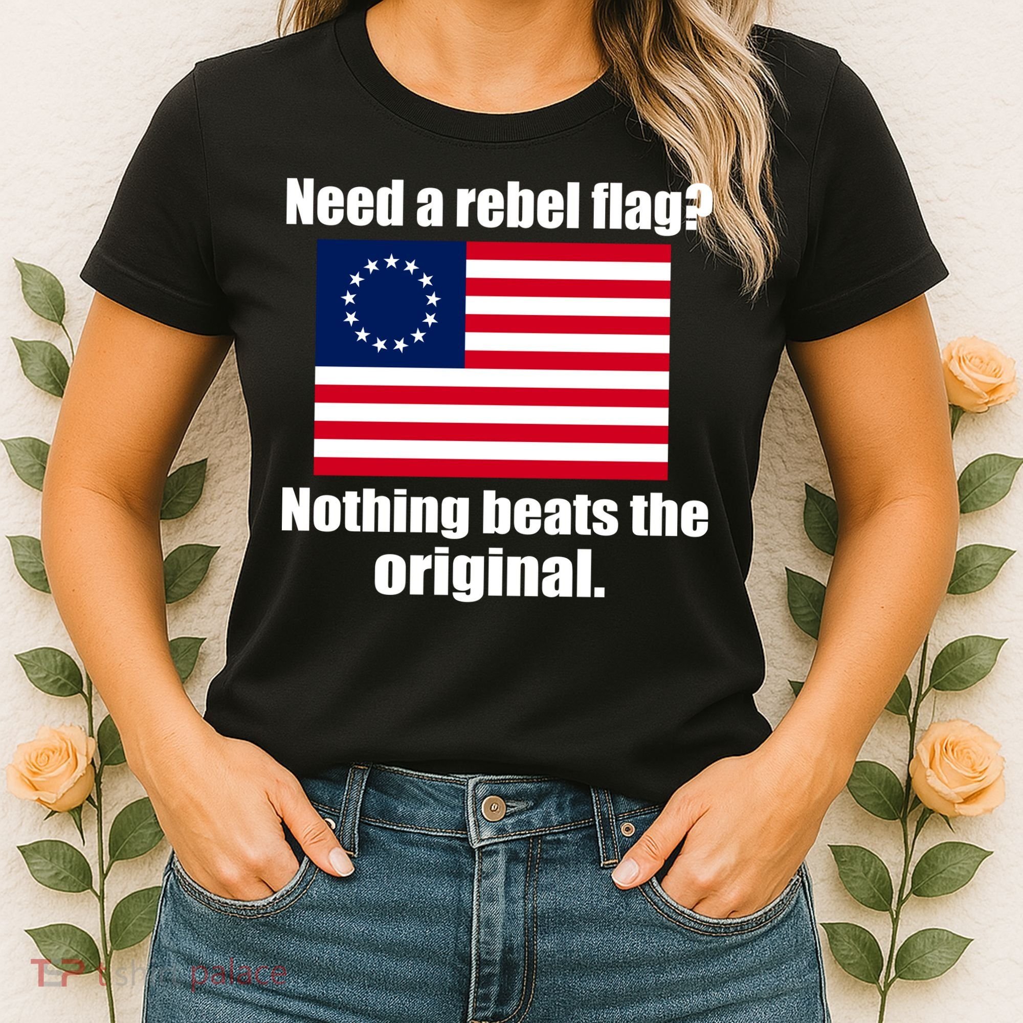 The Original Rebel Colonial Flag Women's T-Shirt