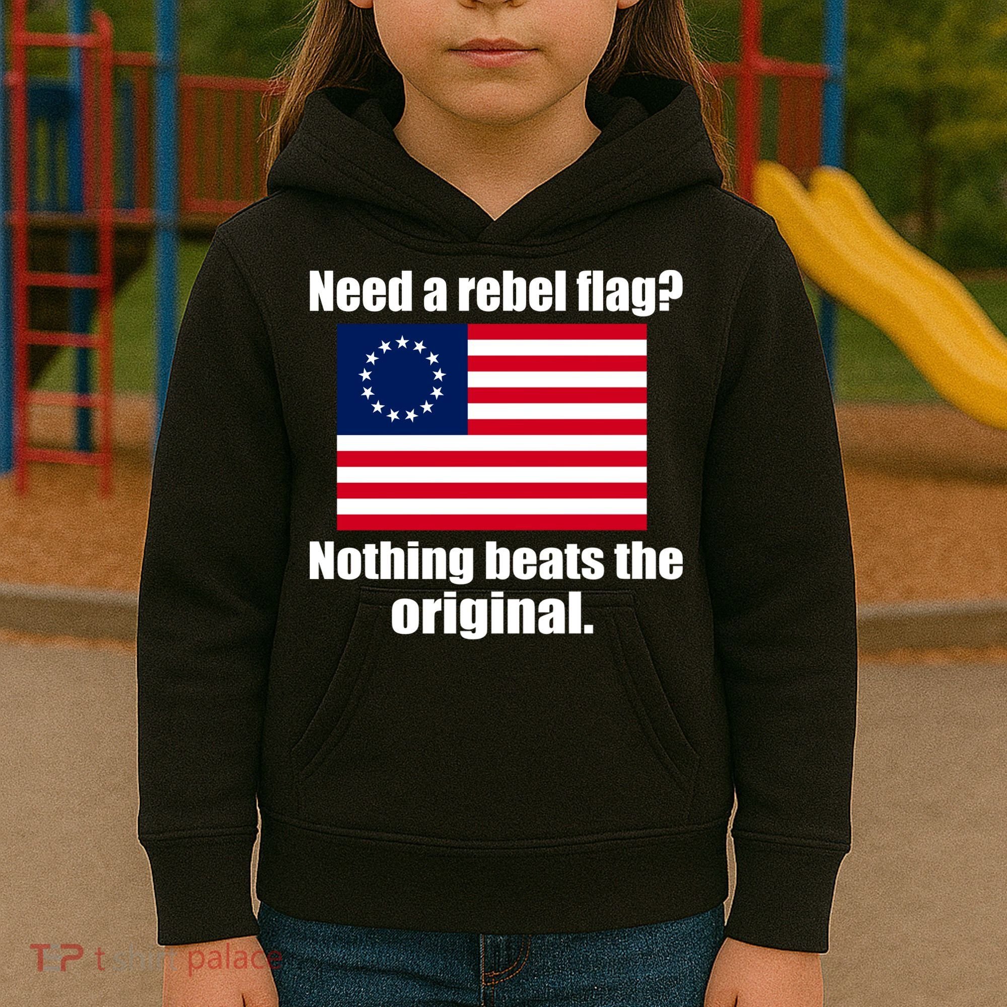 The Original Rebel Colonial Flag Kids Hoodie