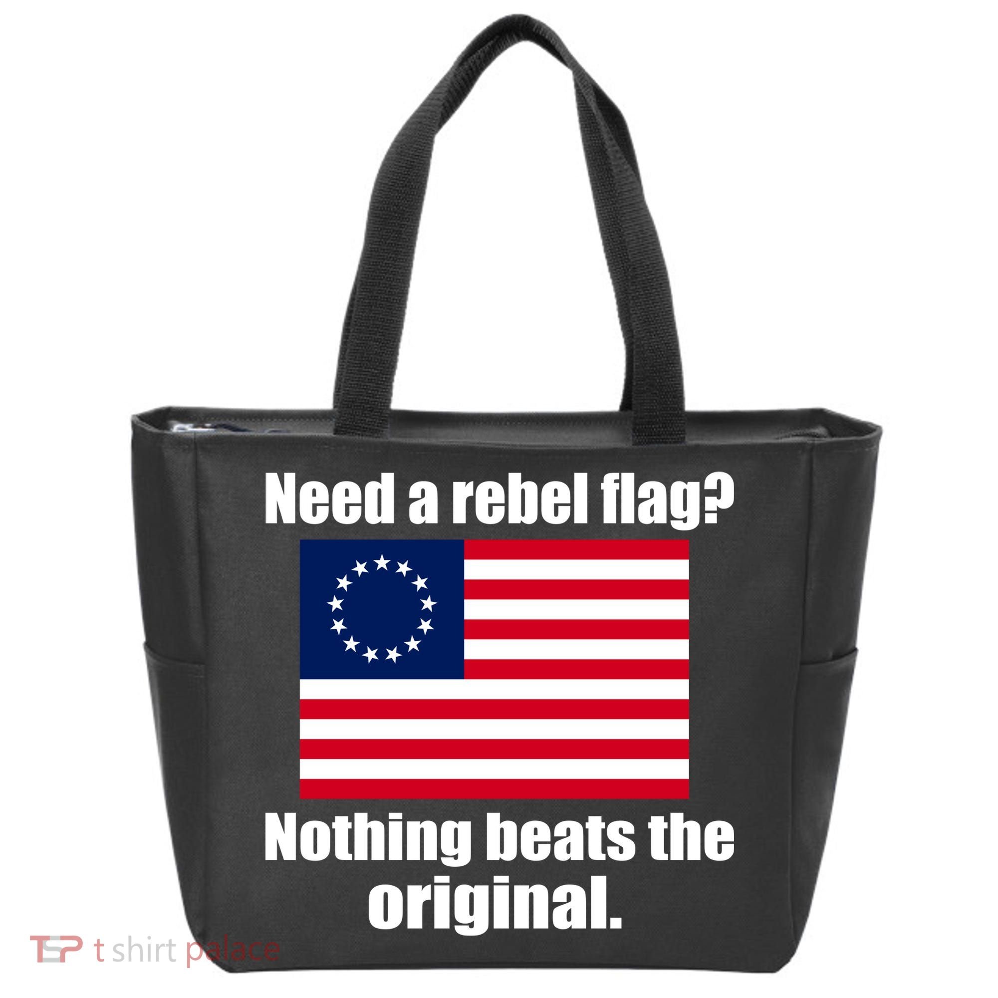 The Original Rebel Colonial Flag Tote Bag