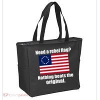 The Original Rebel Colonial Flag Tote Bag thumb 2