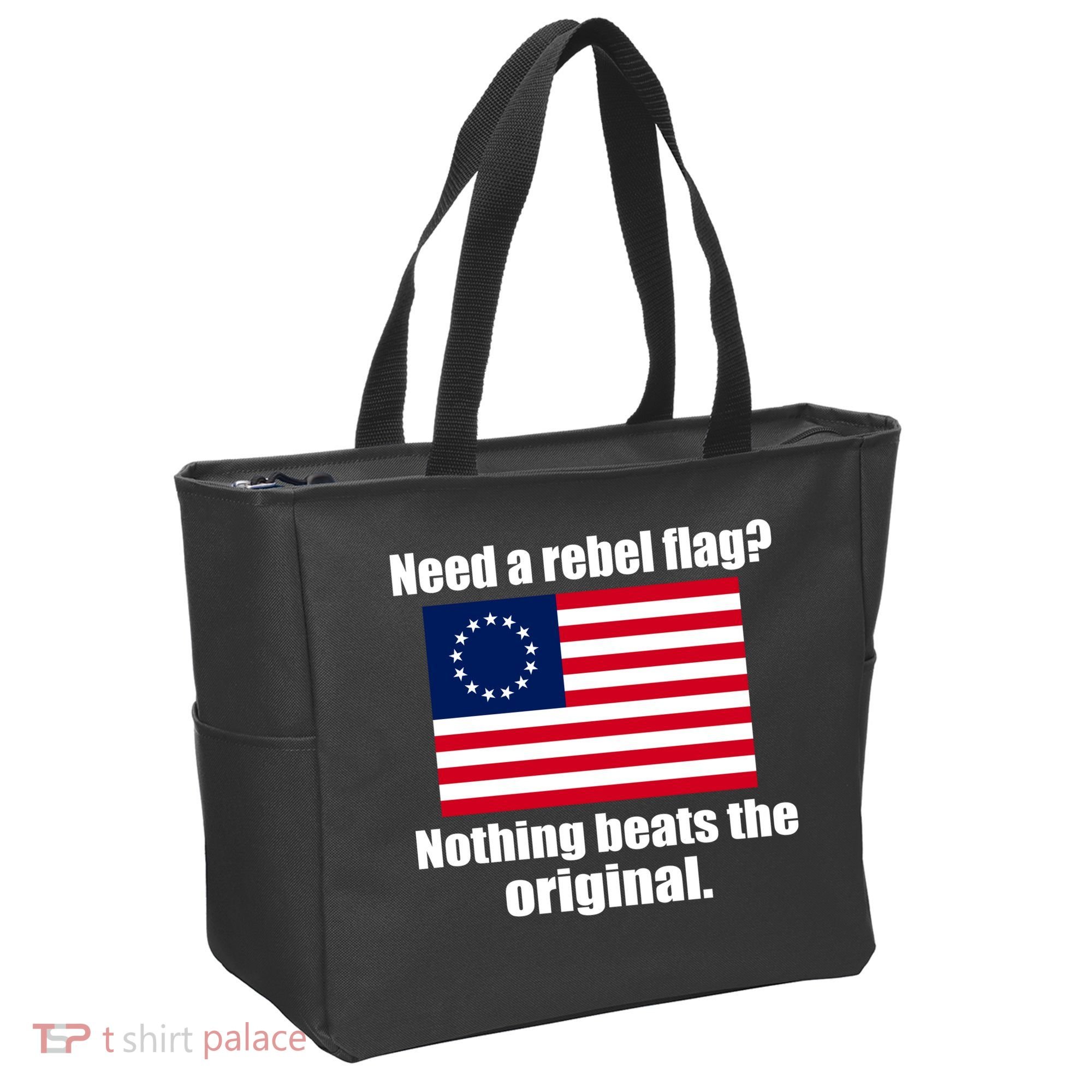The Original Rebel Colonial Flag Tote Bag