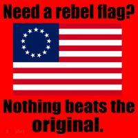 The Original Rebel Colonial Flag Santa Hat thumb 1