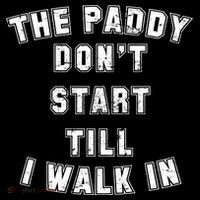 The Paddy Don't Start Till I Walk In Women's Hoodie thumb 2