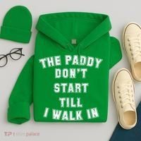 The Paddy Don't Start Till I Walk In Hoodie thumb 4
