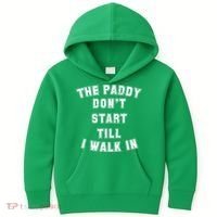 The Paddy Don't Start Till I Walk In Kids Hoodie thumb 0