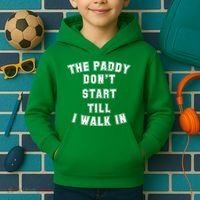 The Paddy Don't Start Till I Walk In Kids Hoodie thumb 2