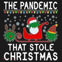 The Pandemic That Stole Christmas  Women's Hoodie thumb 2