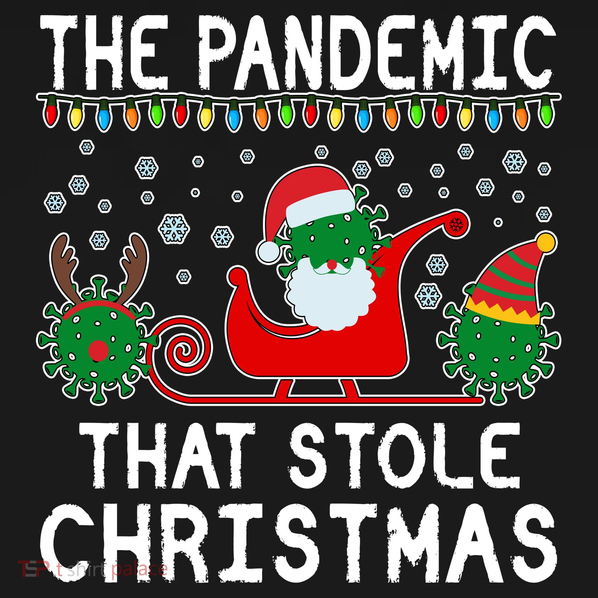 The Pandemic That Stole Christmas  Women's Long Sleeve Shirt