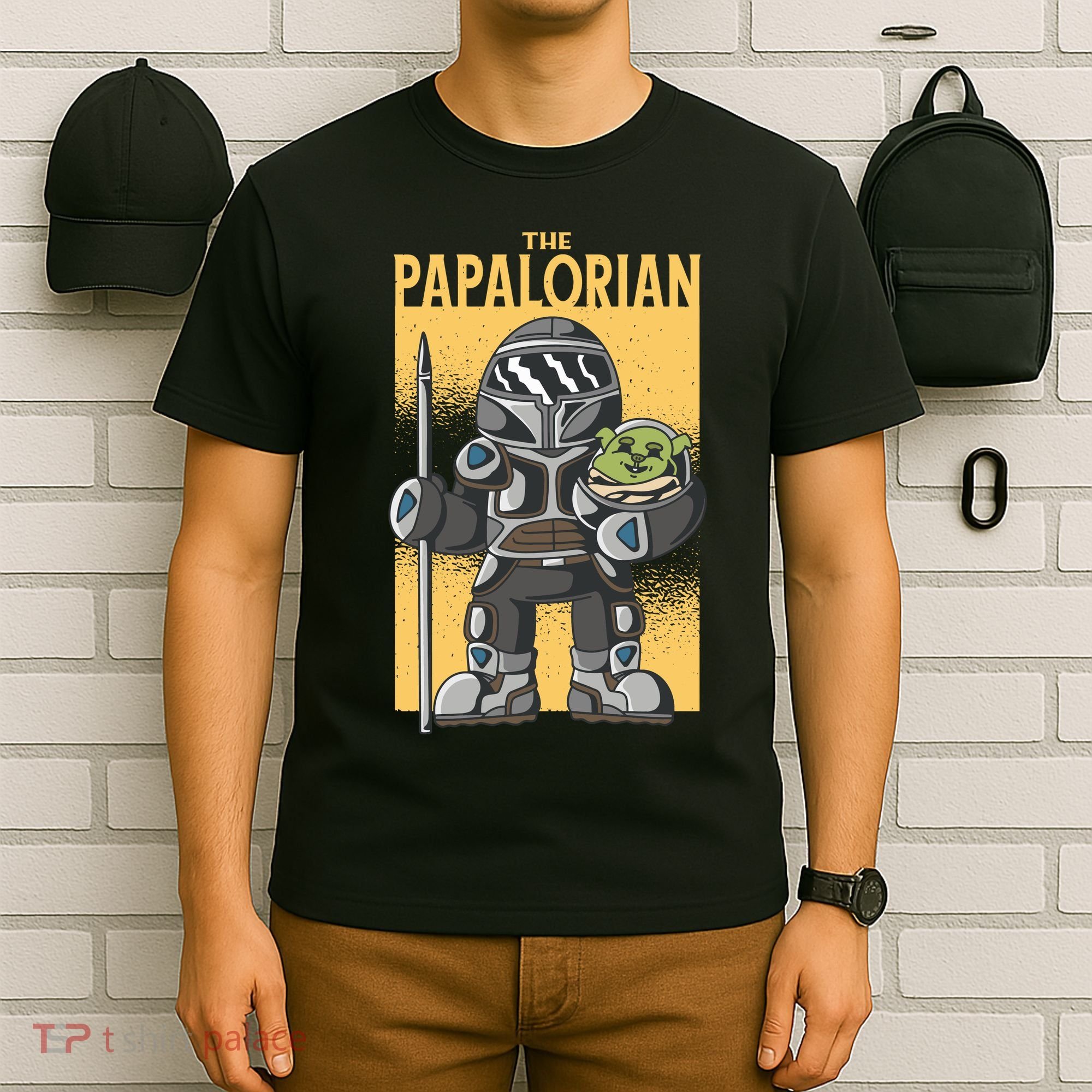 The Papalorian Alien Father Parody T-Shirt