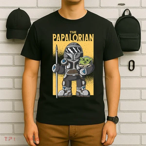 The Papalorian Alien Father Parody T-Shirt