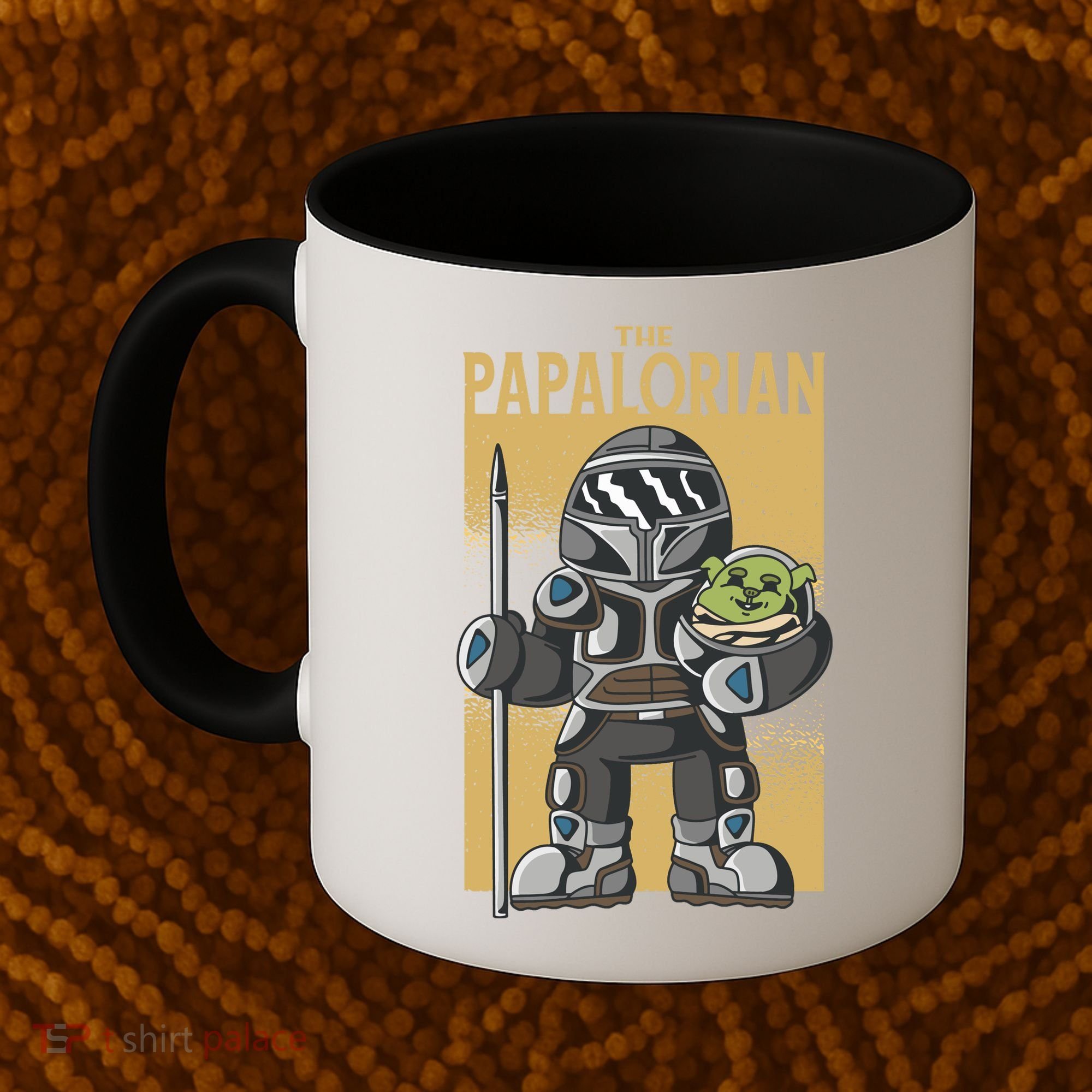 The Papalorian Alien Father Parody Coffee Mug