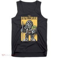 The Papalorian Alien Father Parody Tank Top thumb 0