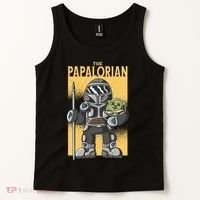 The Papalorian Alien Father Parody Tank Top thumb 2