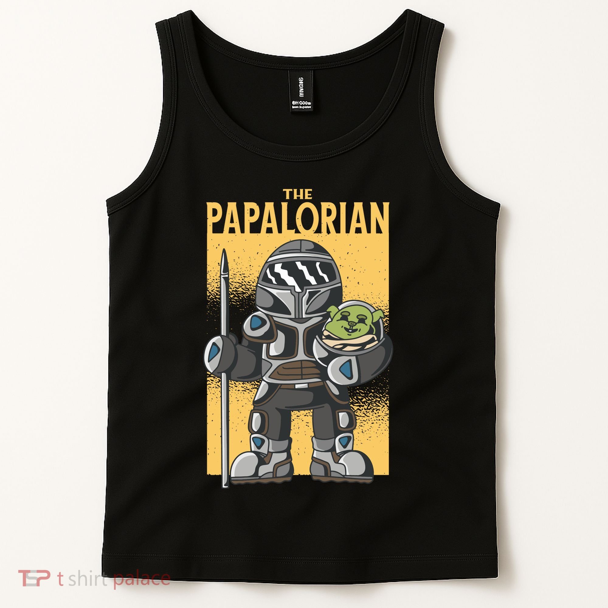 The Papalorian Alien Father Parody Tank Top