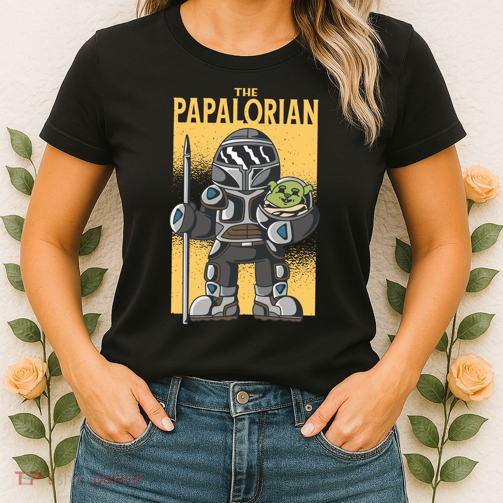 The Papalorian Alien Father Parody Women's T-Shirt