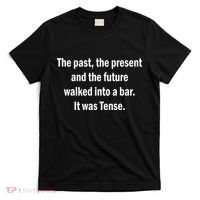 The Past Present Future Tense Bar T-Shirt thumb 0
