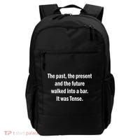 The Past Present Future Tense Bar Backpack thumb 0