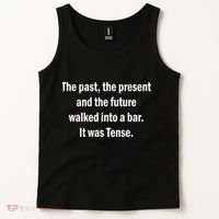 The Past Present Future Tense Bar Tank Top thumb 2