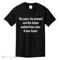The Past Present Future Tense Bar Kids T-Shirt thumb 0