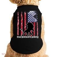 The Patriot Party USA Flag Doggie Tank thumb 0