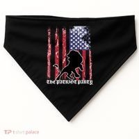 The Patriot Party USA Flag USA-Made Doggie Bandana thumb 0