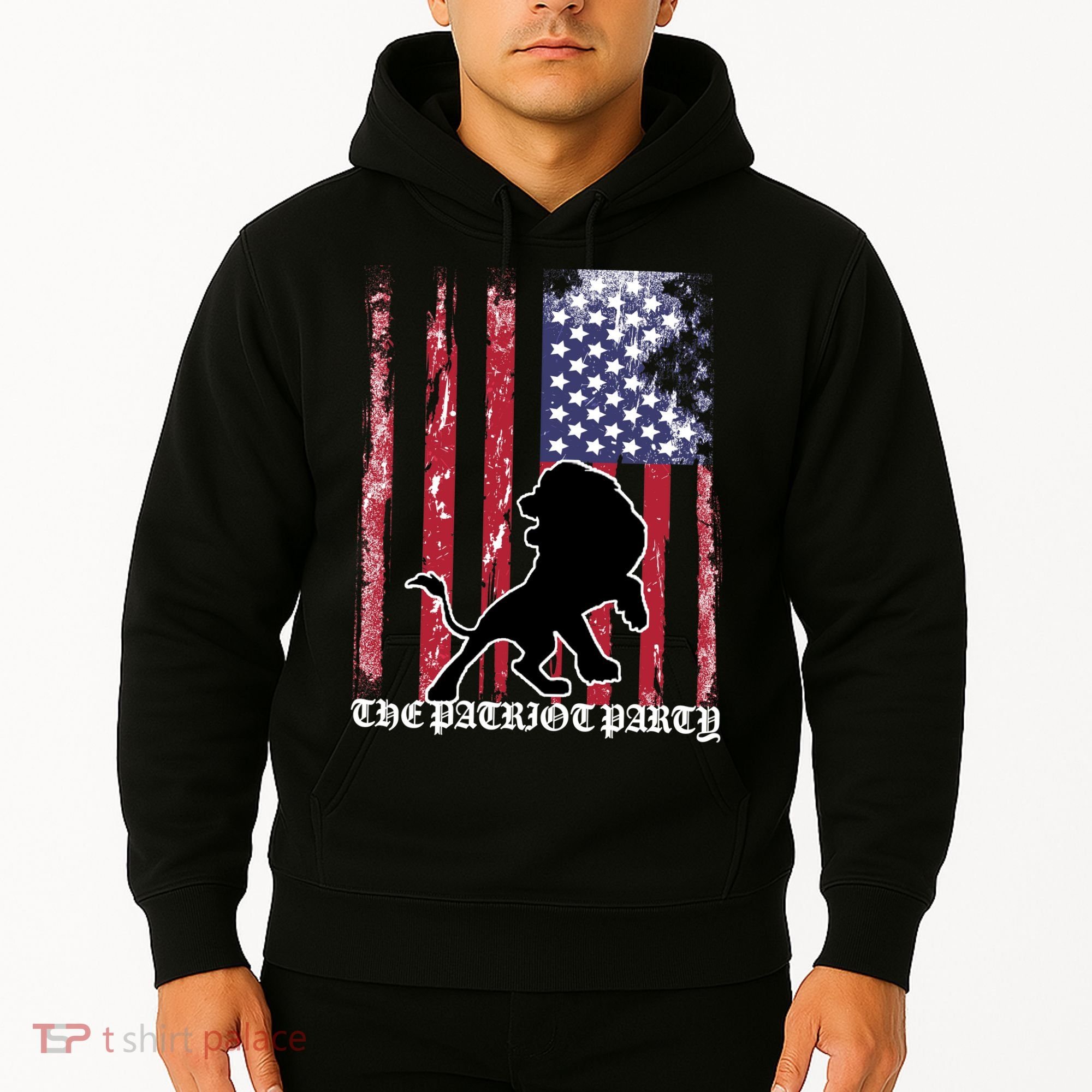 The Patriot Party USA Flag Hoodie