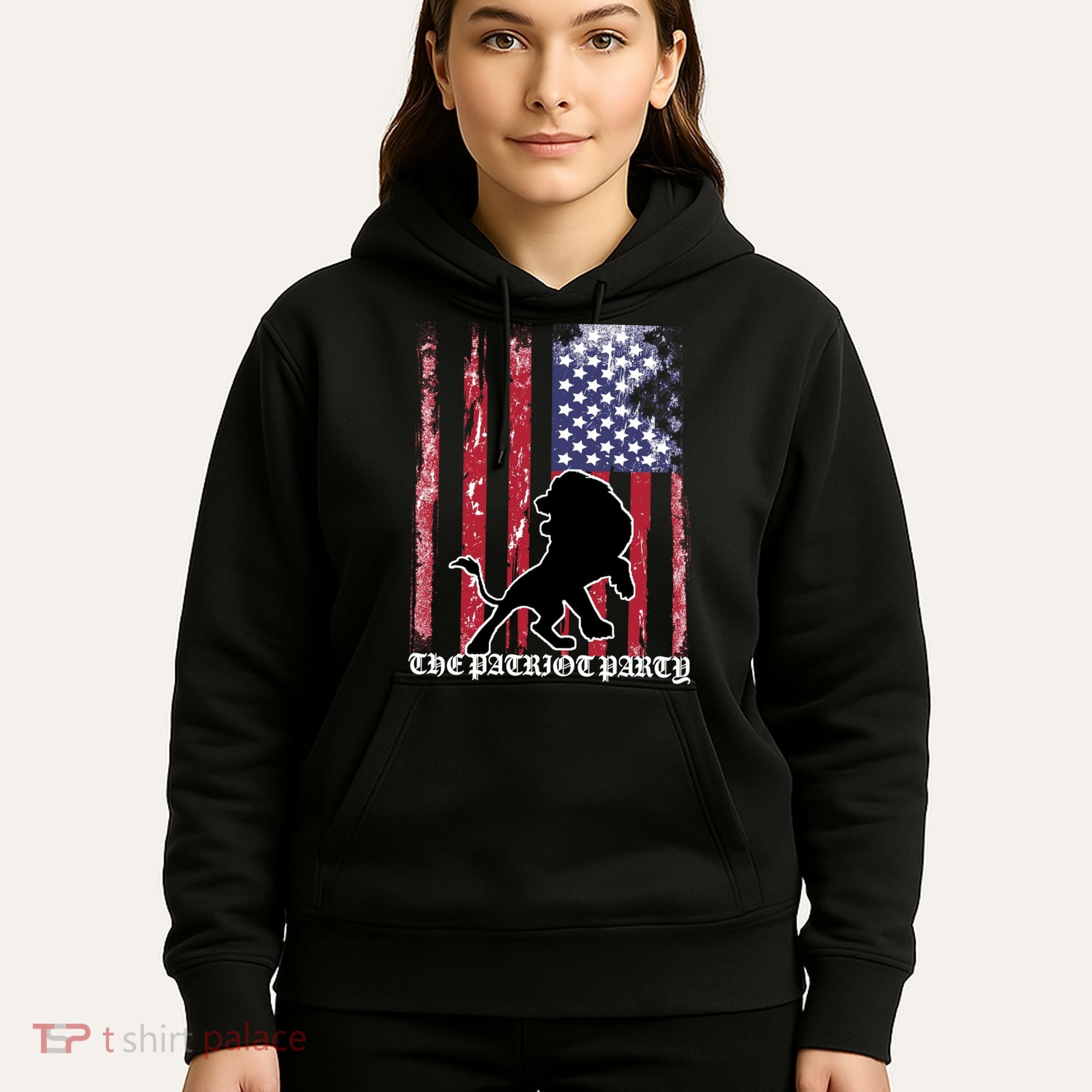 The Patriot Party USA Flag Hoodie
